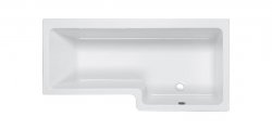 Carron Quantum 1500 x 700/850mm Right Hand Acrylic Shower Bath