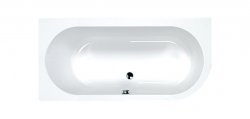 Carron Status 1700 x 800mm Right Hand Asymmetric Acrylic Bath