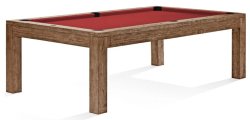 Brunswick Sanibel Rustic Dark Brown Pool Table - 7ft & 8ft Sizes