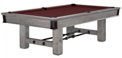 Brunswick Canton Rustic Grey Pool Table ? 8ft