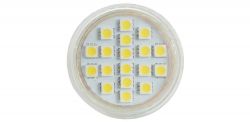 LYYT 159.001UK GU10 18 LED Lamp Cool White Colour, 6500k with High Efficiency