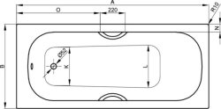 Bette Classic Rectangular Bath 160 x 70cm