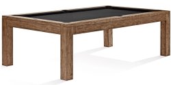 Brunswick Sanibel Rustic Dark Brown Pool Table - 7ft & 8ft Sizes