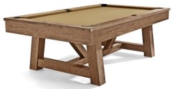 Brunswick Botanic Pool Table - Rustic Dark Brown 7ft or 8ft