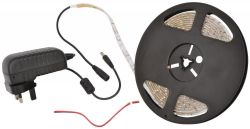 Lyyt 156.722 IP65 Rated DIY Self Adhesive Backing LED Tape Kits - Warm White