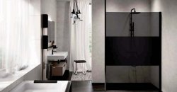 Novellini Kuadra H Fum 900mm Wetroom Shower Panel