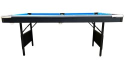 HomeGames 6ft Folding Leg Pool Table