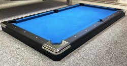 HomeGames 6ft Folding Leg Pool Table