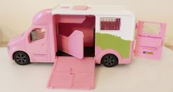 Horse Truck 3.5T with Horse & Sounds - Diecast - Pink Kids Globe V060212