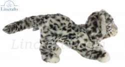 Soft Toy Wildcat, Snow Leopard Cub Prowling by Hansa (41cm.L) 6410