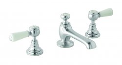 BC Designs Victrion Lever 3 Hole Basin Mixer