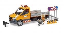 Mercedes Benz Sprinter Municipal Van & Accessories - Bruder 02677 Scale 1:16 NEW RELEASE