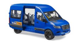 Mercedes Benz Sprinter Transfer Mini Bus with Driver - Bruder 02681 Scale 1:16