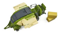 Krone BiG Pack 1290HDP VC with 2 bales Farm  - Bruder 02033 Scale 1:16