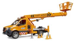 Mercedes Benz Sprinter Van Working Platform - Bruder 02679 Scale 1:16