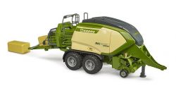 Krone BiG Pack 1290HDP VC with 2 bales Farm  - Bruder 02033 Scale 1:16