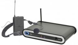 QTX 171.803 UHF Wireless Microphone System With Desktop Receiver Upto 50m Range
