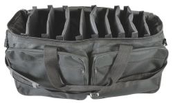 QTX 173.401 Heavy Duty Multi-Compartment Accessory Transit Bag For Cables - New