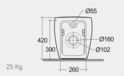 RAK Ceramics Illusion Rimless Back To Wall WC