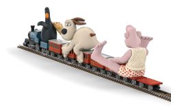 Wallace & Gromit Wrong Trousers - Gromit & Coaches - Diecast CC80603 - Corgi