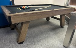 Spirit 7ft American Pool Table - Wood Bed Table