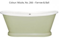 BC Designs Tye 1500mm Shower Bath