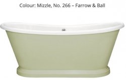BC Designs Tye 1700mm Shower Bath