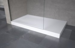 Novellini Novosolid 1200 x 700mm Shower Tray - Matt White