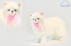 Soft Toy White Cat by Hansa (23cm) 4222