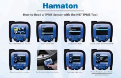TPMS Programming Starter Kit - ATEQ Hamaton H47 & 8x TPMS Sensors