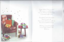 Father's Day Card - Grandad Armchair & Presents - Regal