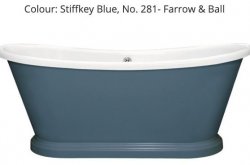 BC Designs Elmstead 1700mm Double Ended Freestanding Bath