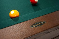 Brunswick Winfield Nutmeg Pool Table - 8ft Size