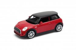 Welly New Mini Hatch Red Diecast Scale Model Car Scale 1:38