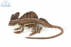 Soft Toy Brown Basilisk Lizard by Hansa (69cm) 8037