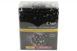 Lyyt 155.615 Outdoor LED battery Operated String Lights with Timer IP44 Rated