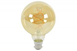 Lyyt 157.915 G95 Spiral Retro-Styled Filament Lamp 5W Warm White Light Output