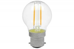 LYYT 997.950 B22 BC 2700K Filament Style 2W LED Golfbal Filament Lamp - New