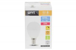 Lyyt 998.085 470 Lumen 78lm/W Dimmable High Quality 6W LED E14 LED Golfball Lamp