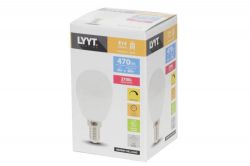 Lyyt 998.085 470 Lumen 78lm/W Dimmable High Quality 6W LED E14 LED Golfball Lamp