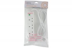 Mercury 430.009UK Home Essentials - Uk 4 Gang Extension Lead w/ Surge Protection