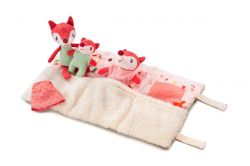 Alice Fox Family Soft Toy Carry Case - Lilliputiens