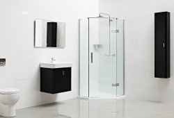 Roman Neo-Angle 1200 x 900mm Left Hand Shower Tray