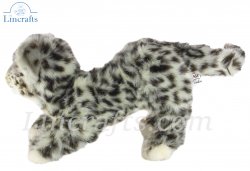 Soft Toy Wildcat, Snow Leopard Cub Prowling by Hansa (41cm.L) 6410