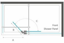 Kudos Ultimate 2 10mm Fold Away Deflector Panel (Matt Black)