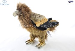 Soft Toy Bird, Wedge Tailed Eagle by Hansa (30cm) 8457