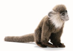 Soft Toy Leaf Monkey Brown by Hansa (18cm) 3648