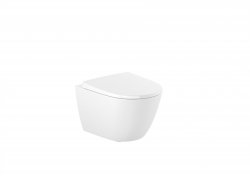 Roca Ona Compact Wall Hung Rimless Toilet