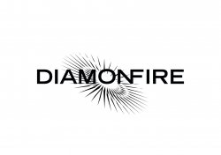 DiamonFire Silver Red Halo Zirconia Cluster Earrings