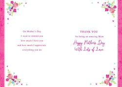 Deluxe Boxed Mother's Day Card - Lovely Mum - 3D - Regal